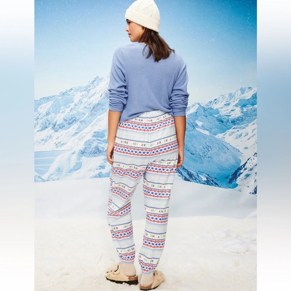 🆕 Old Navy Women's High-Waisted Flannel Pajama Jogger Bottoms PJ Pants M (8-10)